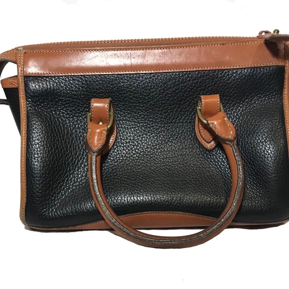 RARE NOS Vintage Original Dooney & Bourke Classic Leather Satchel Large OOAK - Picture 2 of 6